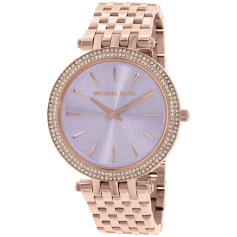 michael kors silver watch with rose gold face|rose gold mk watch cheap.